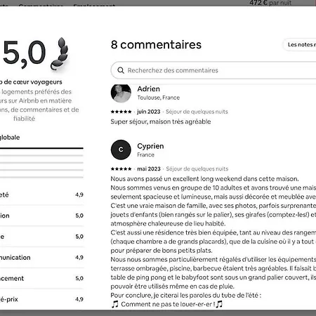 Familial « Le Ribet » فيلة Saint-Étienne-de-Tulmont